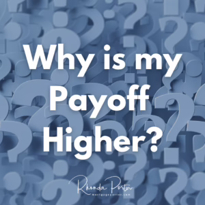 Why is my payoff higher