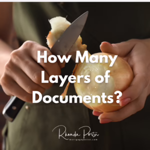How many documents is needed for a mortgage