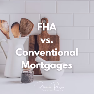 FHA vs Conventional