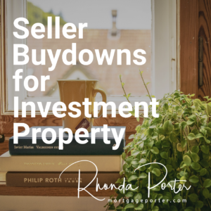 Seller Buydowns for Investment Property