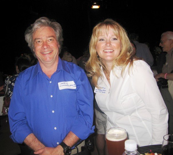 Patrick Sand and Rhonda Porter at KOMO Bloggers event