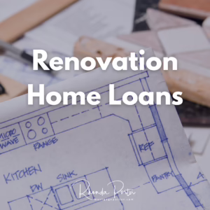 Renovation Home Loan Mortgage 