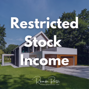 RS and RSU Income for buying a home