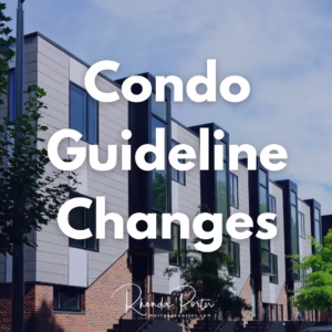 condo guideline changes