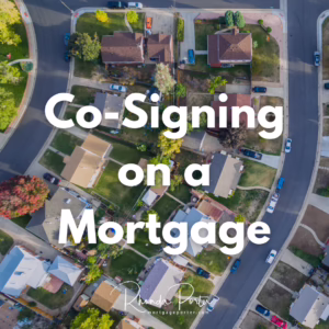 co-signing on a mortgage